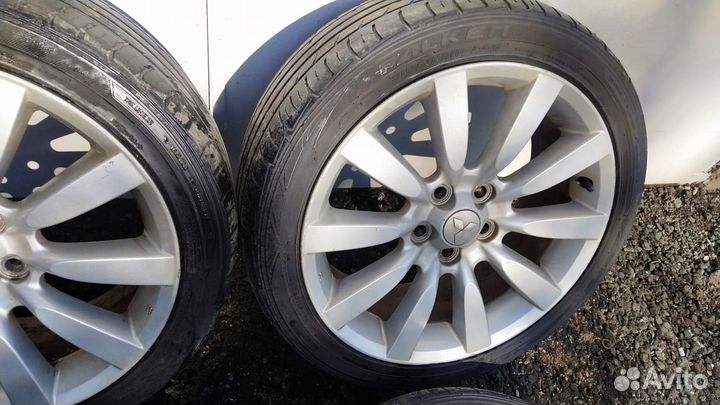 Колеса в сборе оригинальные 215/45/18 Лансер 10