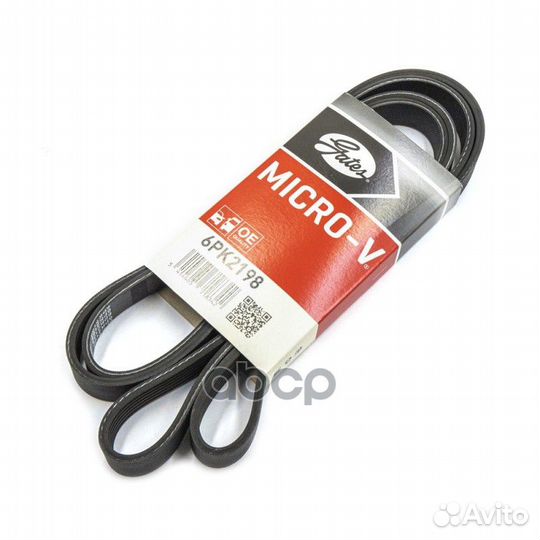 Ремень поликлиновой 6PK2198 Gates