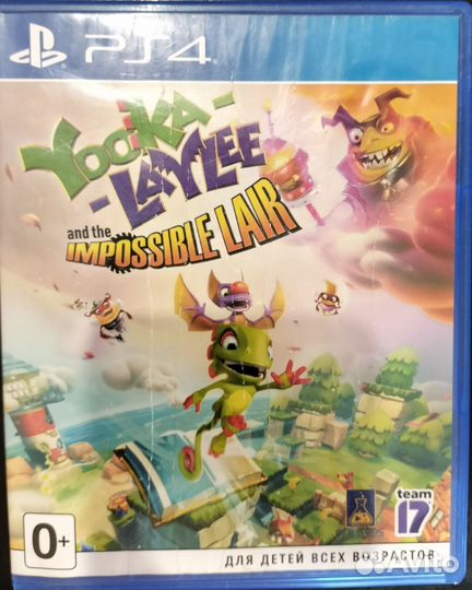 Игра на ps4 Yooka-Laylee