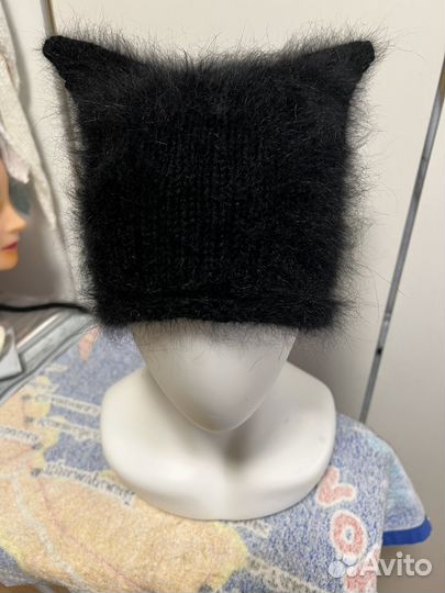 Бини с ушками из ангоры