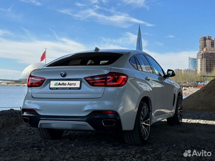 BMW X6 3.0 AT, 2017, 119 800 км