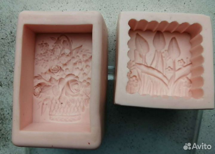 Силиконовые формы для мыла новые цветы 8 марта