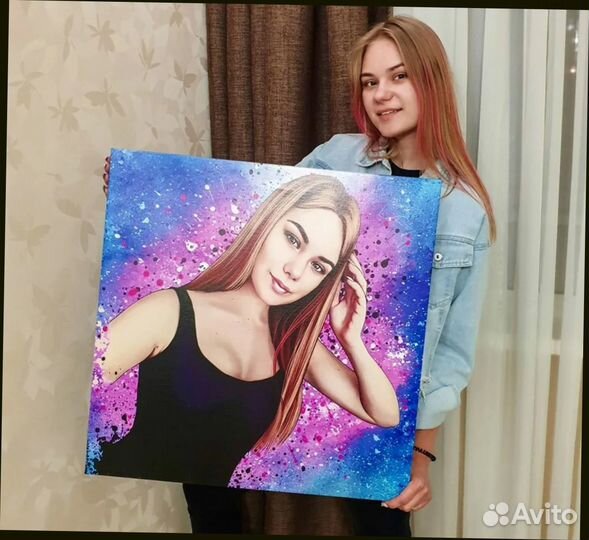 Холст с фото