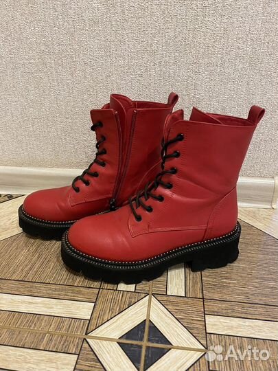 Плащ- пальто + ботинки