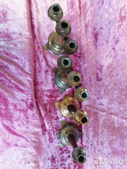 Подсвечники латунь СССР