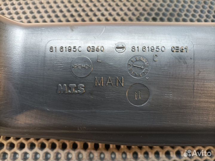 81619500360 Воздуховод отопителя