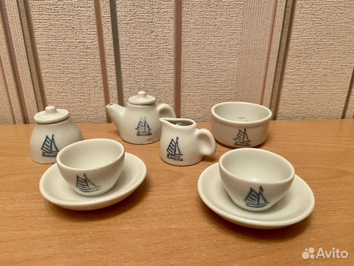 Сервиз чайный игрушечный СССР