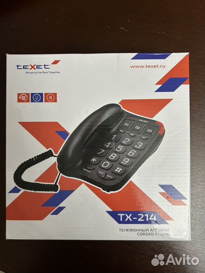 Телефоный аппарат texet
