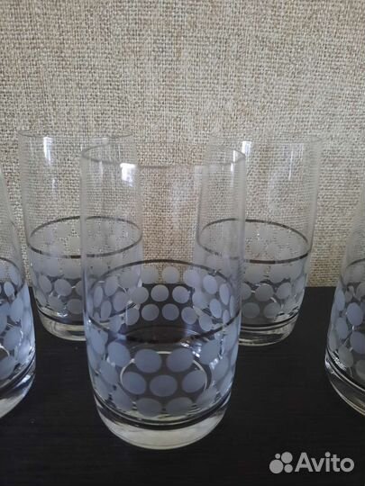 Стаканы Богемия СССР