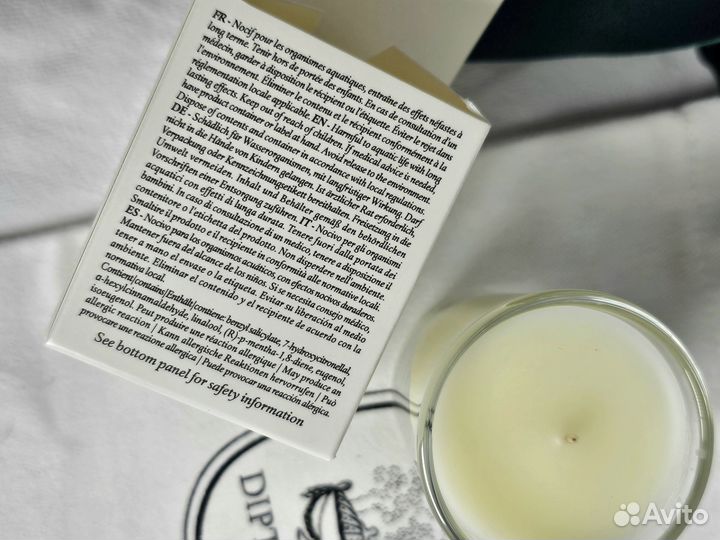 Diptyque tubеrоsе свеча 35g