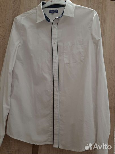 Рубашка школьная для мальчика 152