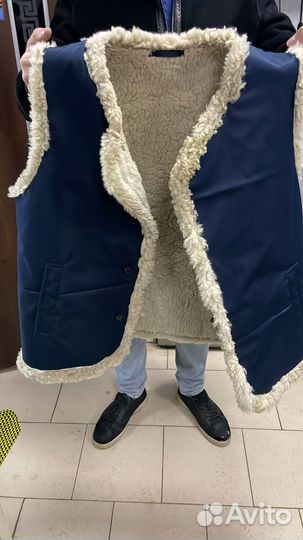 Меховая Куртка из натур. овчины для охоты рыбалки