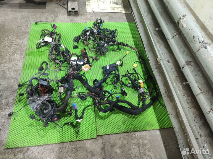 Проводка салона Skoda Octavia 2 рестайлинг