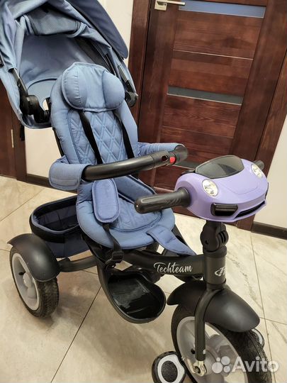 Велосипед tech team трехколесный трансформер