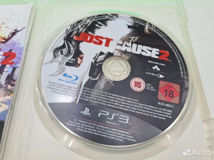 П.11395 Диск PS 3 Just Cause 2