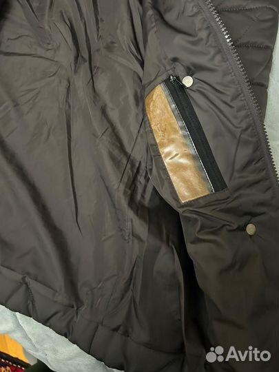 Пуховик зимний женский бу 46