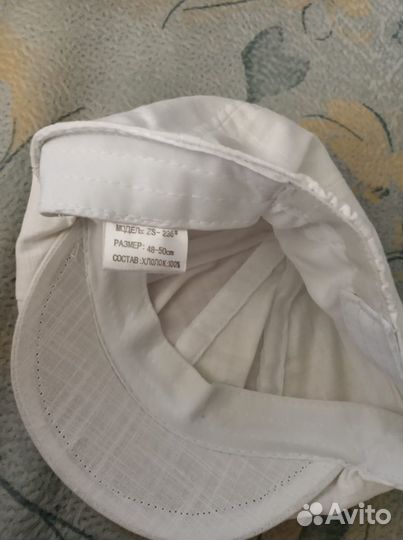 Кепочка детская новая, хлопковая, две за 250