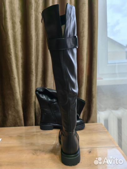 Ботфорты нат.кожа 36,37