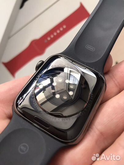 Часы Apple watch 6 44 mm stainless steel