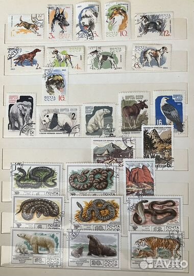 Марки Фауна, Флора, Природа, СССР