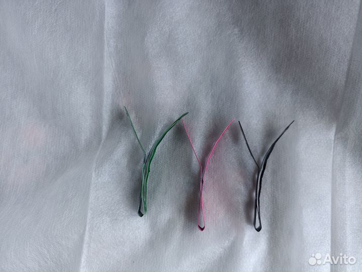 Зажимы для волос (металл)