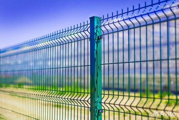 Заборы из 3D сетки со склада новые доставка