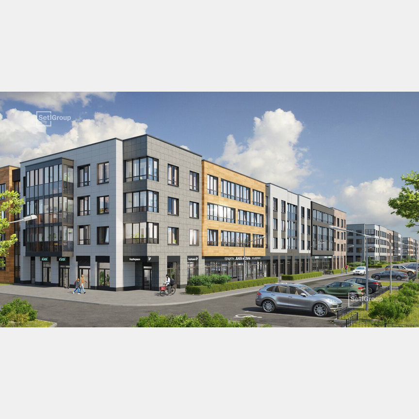 2-к. квартира, 54,2 м², 1/4 эт.