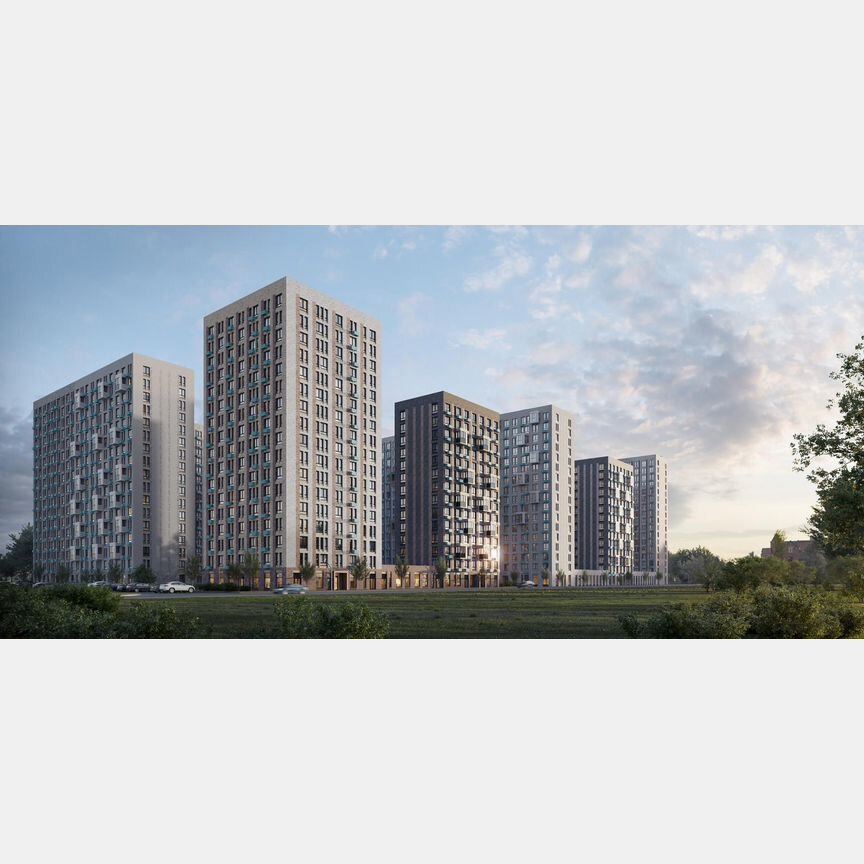 1-к. квартира, 38,4 м², 15/17 эт.