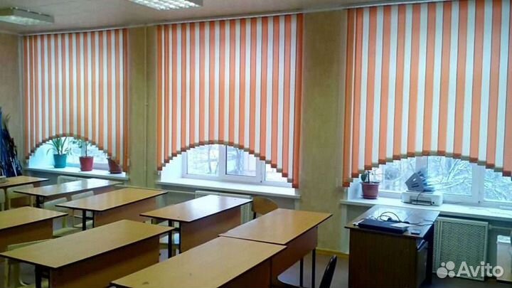 Жалюзи вертикальные тканевые