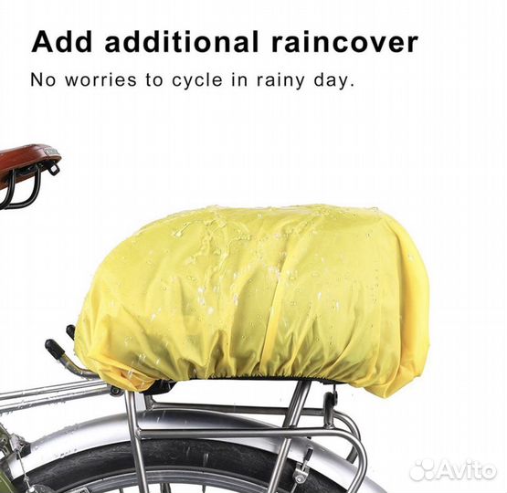 Портативная вело сумка на багажник Rhinowalk