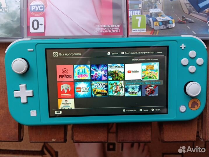 Nintendo switch lite в отличном состоянии