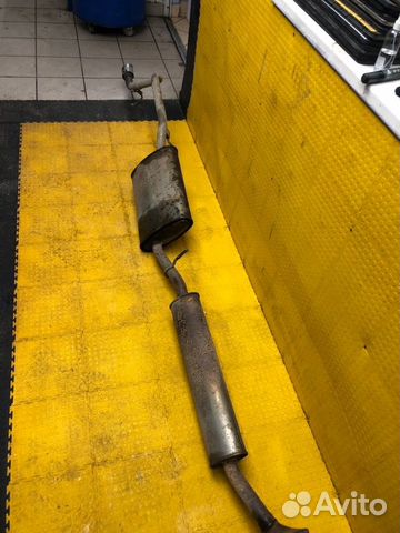 Труба выхлопная Renault Duster F4RE410 2019