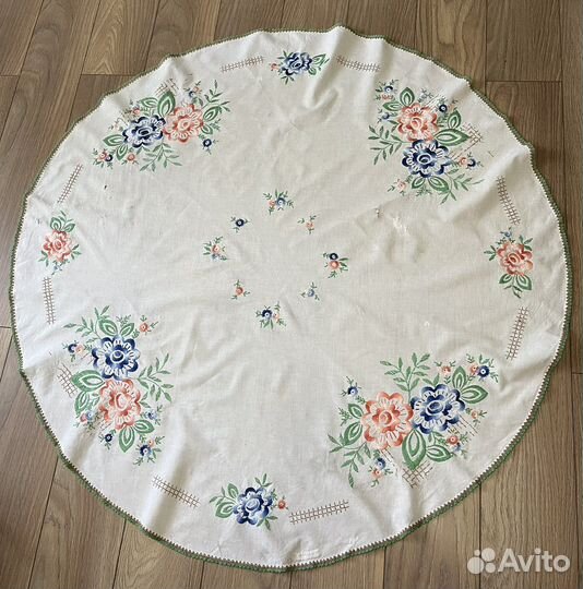 Винтажные скатерти, салфетки