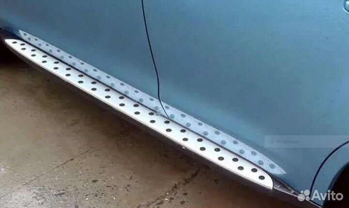 Пороги BMW стиль mitsubishi ASX