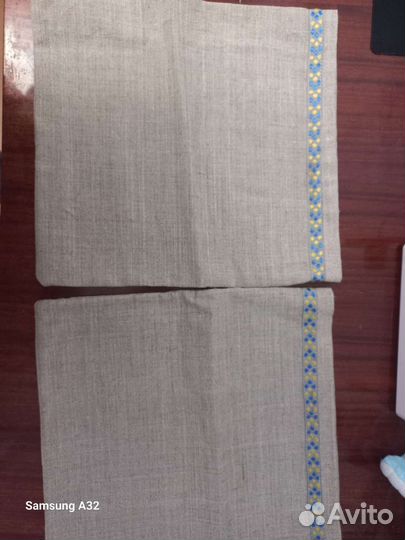 Мешочки льняные