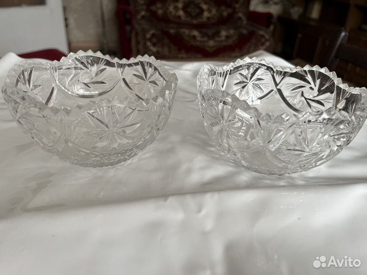 Ваза хрустальная СССР