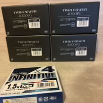 Shimano twin power 4000 pg JP в наличии