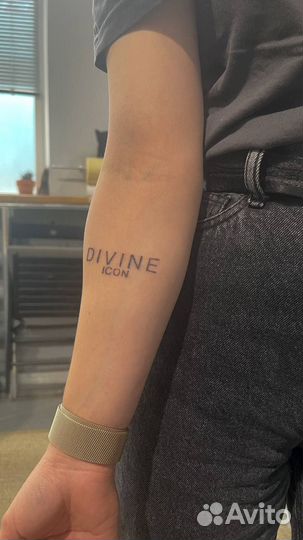 Мастер тату / татуировки: Флористика, Надписи