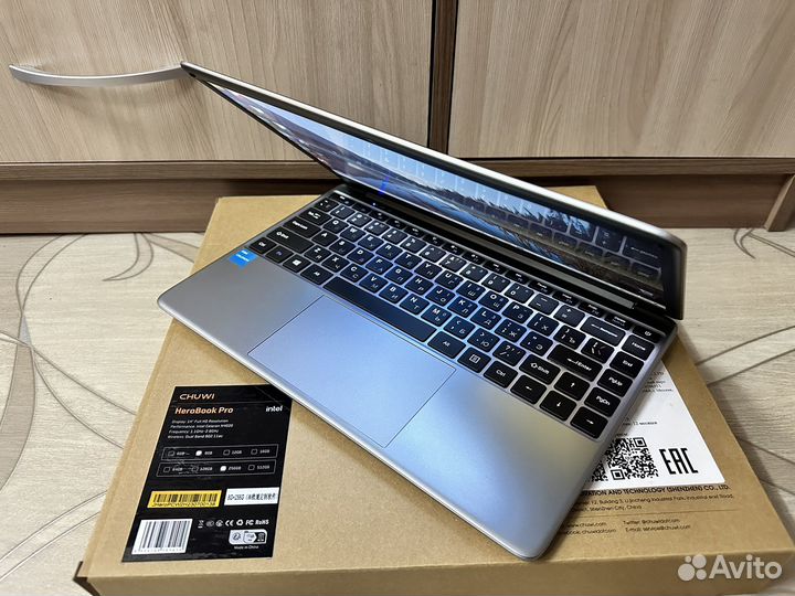 Как новый ноутбук chuwi Herobook Pro 14 Full HD