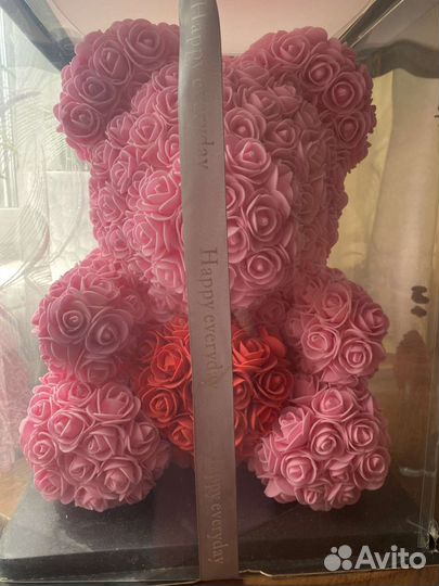 Мишка из роз