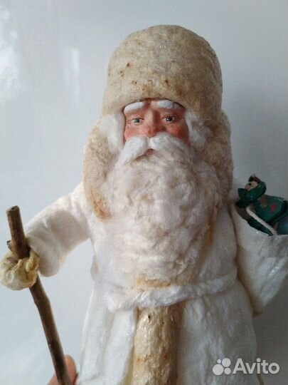 Дед Мороз и Снегурочка ватные под елочку