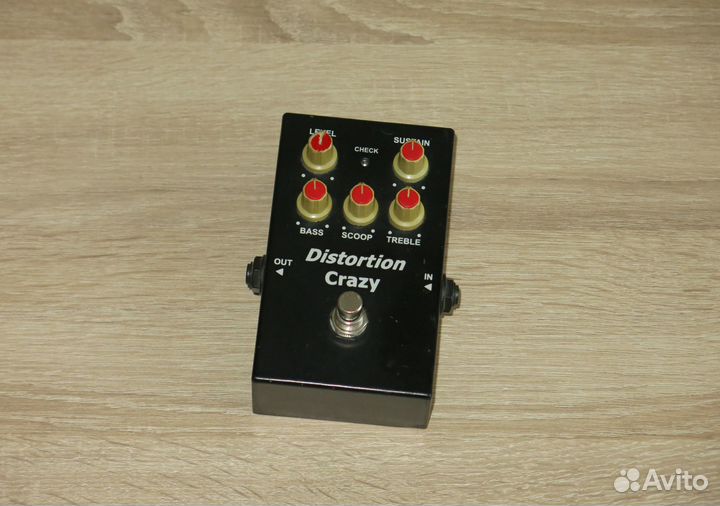 Гитарные педали distortion crazy