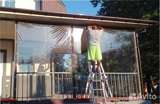 Мягкие окна для беседки, террасы, веранды