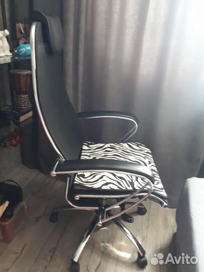 Кресло Метта Samurai S-1.02, сетка, цвет черный