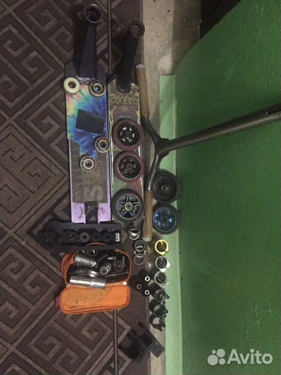 Запчасти для трюкового самоката