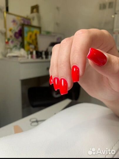 Маникюр педикюр на дому (наращивание)