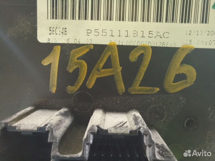 Блок управления отопителем для Chrysler Sebring