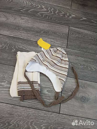 Комплект шапка и шарф