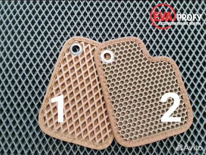 Эва коврики в машину в салон и багажник за день