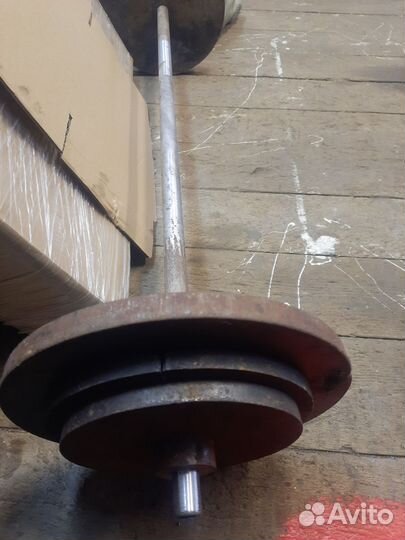 Штанга с блинами бу